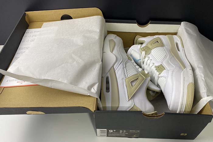 Air Jordan 4 GS Linen AJ4 487724-118