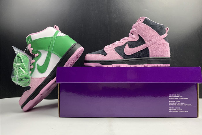 Nike Dunk SB Hi “Invert Celtics”  CU7349-001