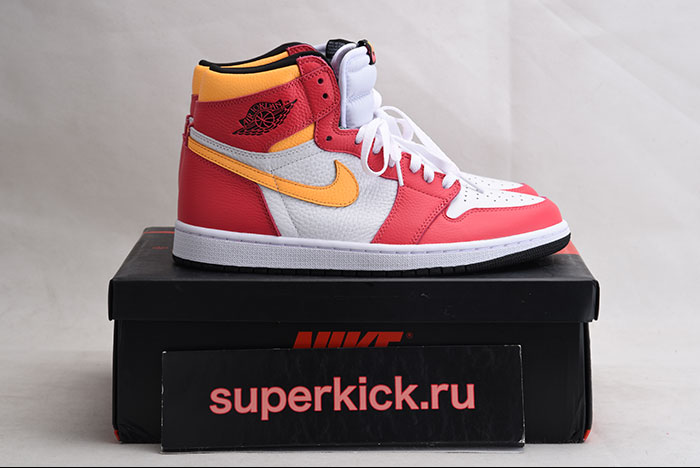 Air Jordan 1 High OG“Light Fusion Red 555088-603