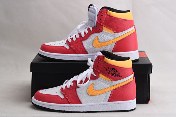 Air Jordan 1 High OG“Light Fusion Red 555088-603