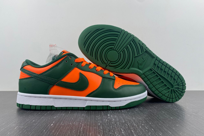 Nike Dunk Low "Miami Hurricanes" Is Unveiled