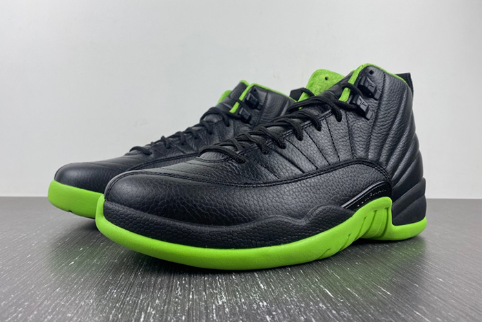 Air Jordan 12 Black and Green