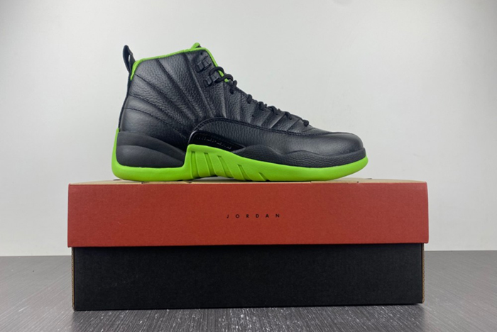 Air Jordan 12 Black and Green