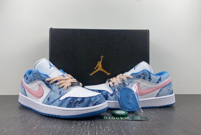 Air Jordan 1 Low Washed Denim DM7866-996 a