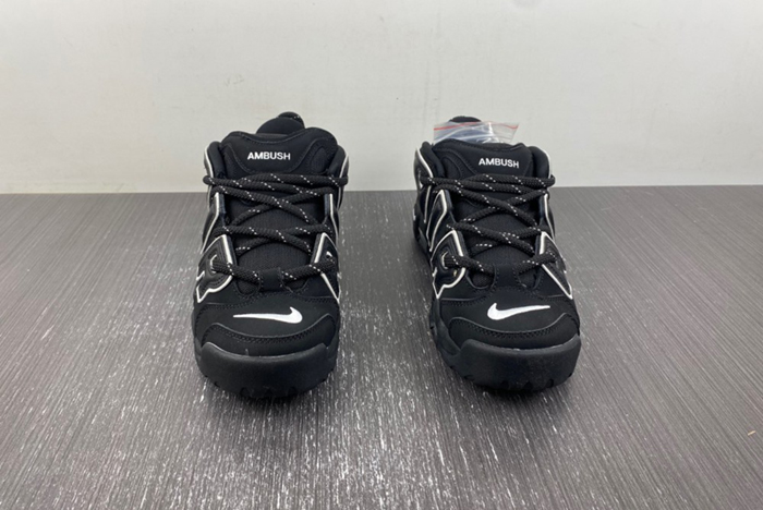 AMBUSH x Nike Air More Uptempo Low “Black/White FB1299-001
