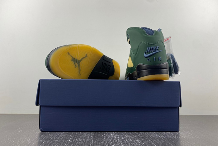 Air Jordan 5 "Navy Green FZ5758-003