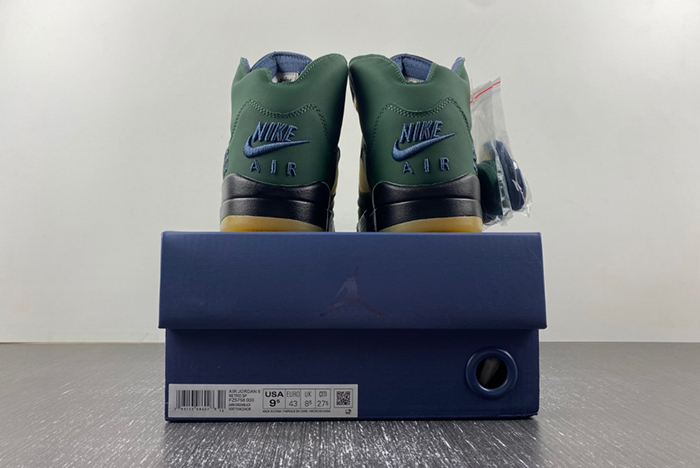 Air Jordan 5 "Navy Green FZ5758-003